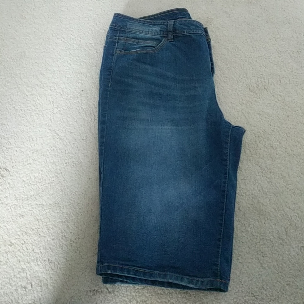 Route 66 Denim Bermuda shorts